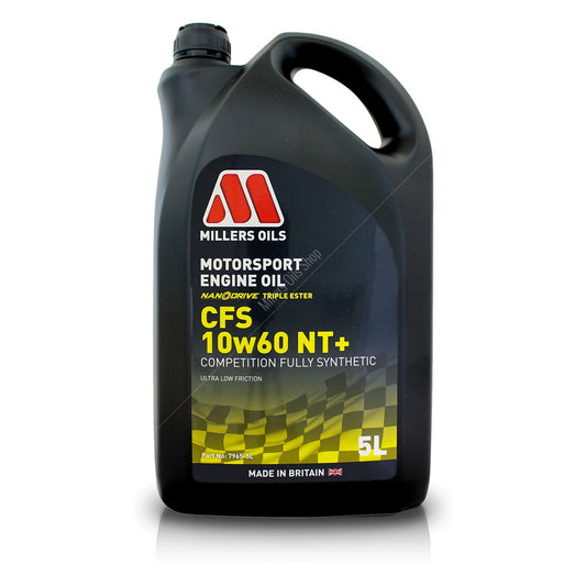 Millers Motorsport CFS 10w60 NT+ Engine Oil