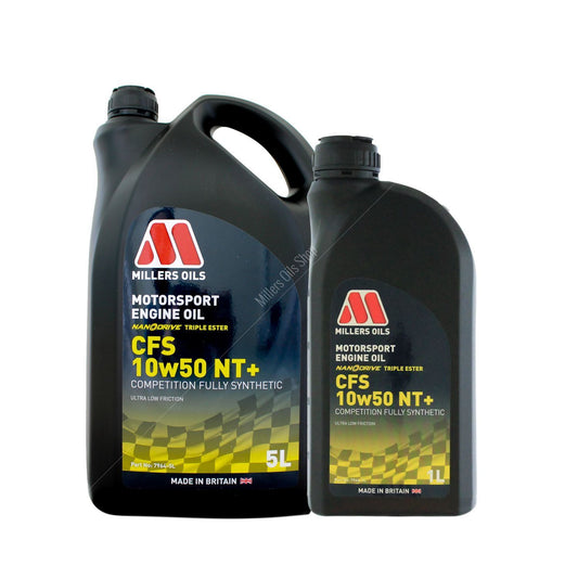Millers Motorsport CFS 10w50 NT+ Engine Oil