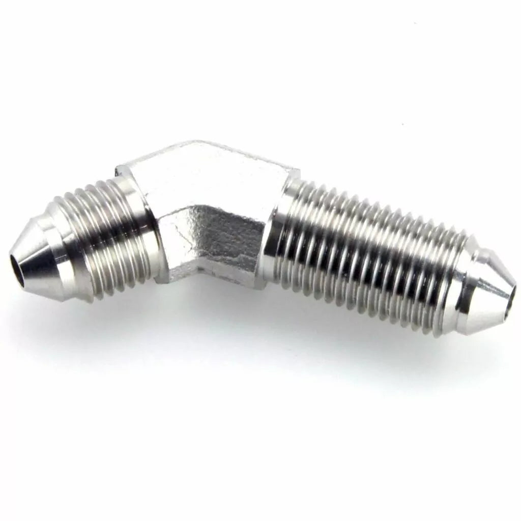 OBP 45° Male Bulkhead Adaptor St/St