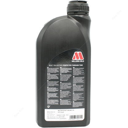 Millers Oils Motorsport CFS 5w-40 Nanodrive Fully Synthetic Engine Oil